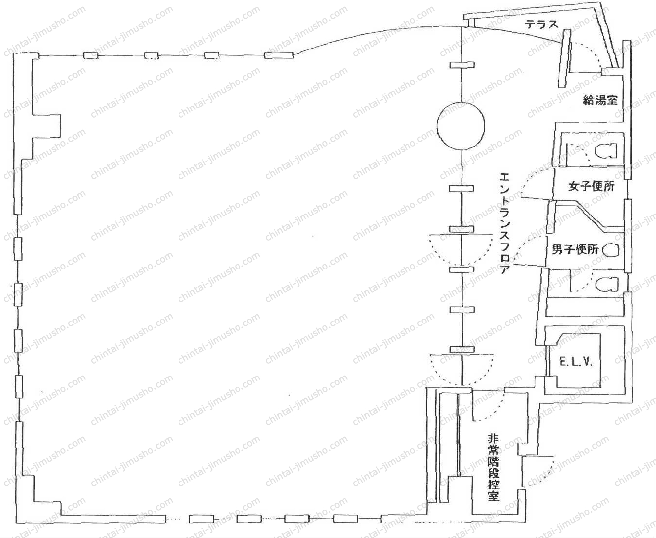 新横浜ツルガビルの間取図