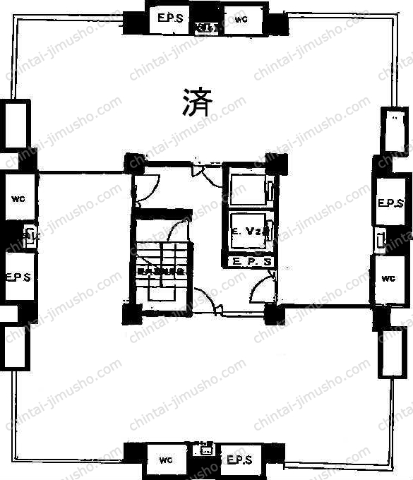 コイトビルの間取図