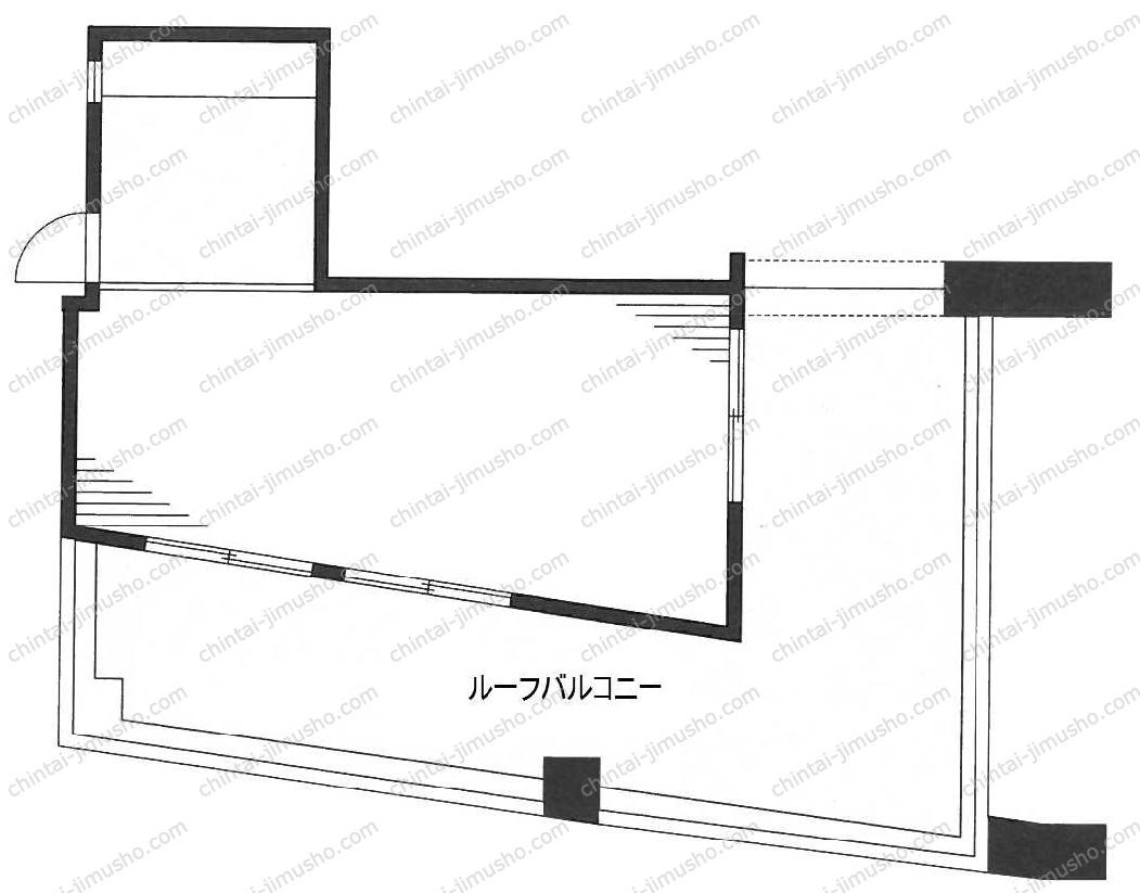 第7スカイビルの間取図
