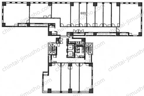 THE HUB 銀座 OCTの間取図