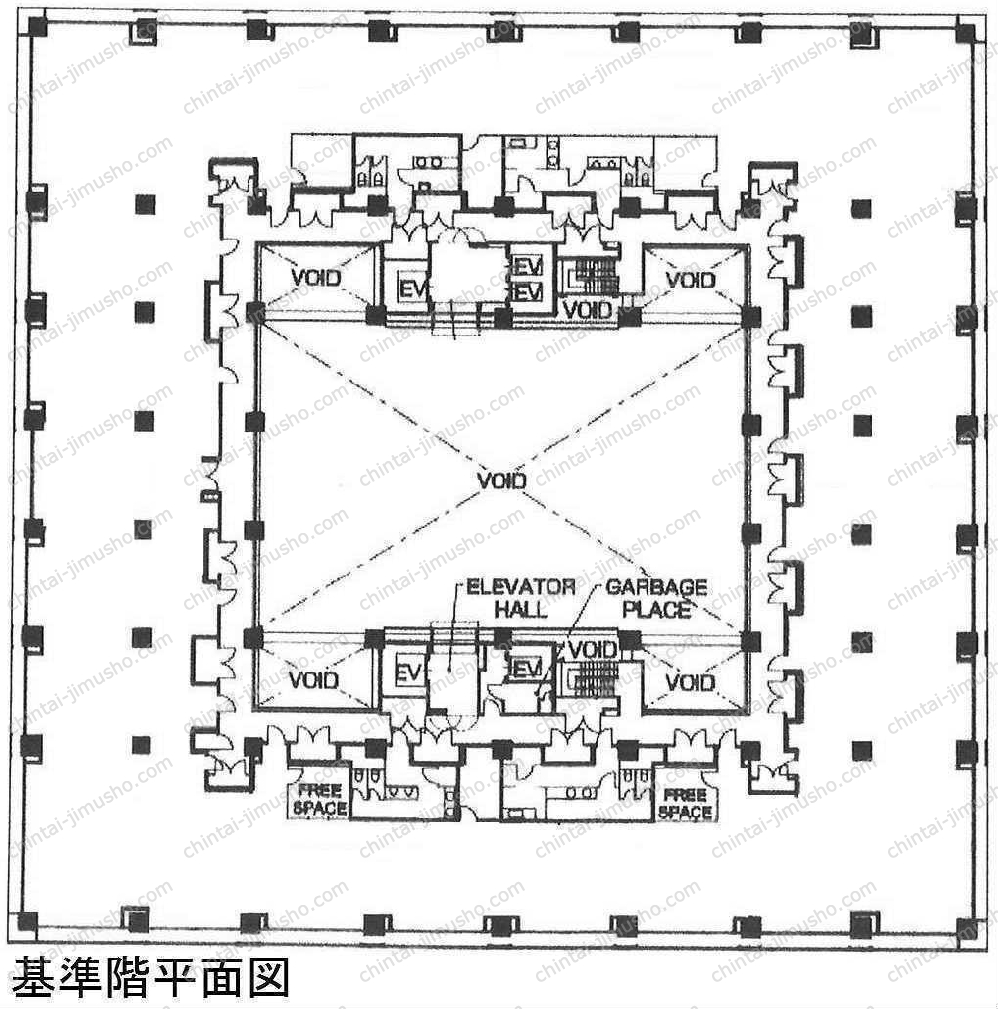 the SOHOの間取図