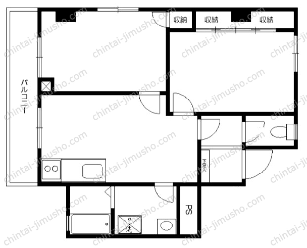 アール平河町の間取図
