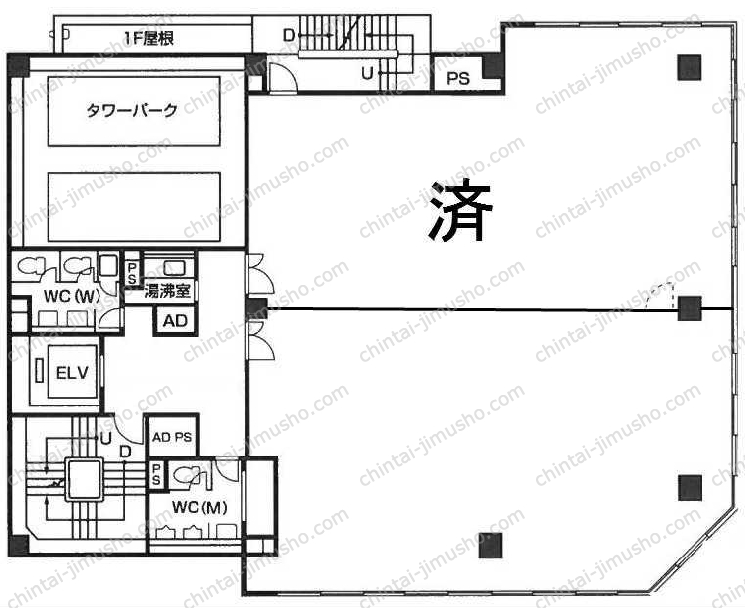 横浜弁天通第一生命ビルの間取図