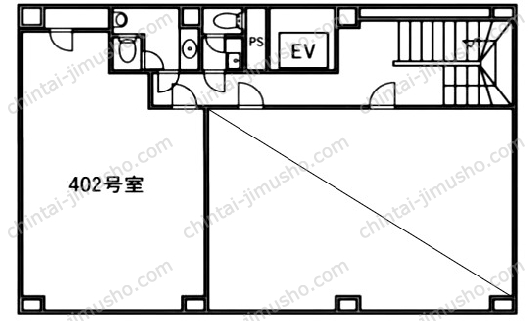 第2鈴勘ビルの間取図