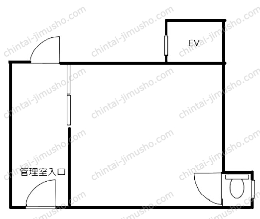 西新宿パラガハイツ／パラガイハイツの間取図