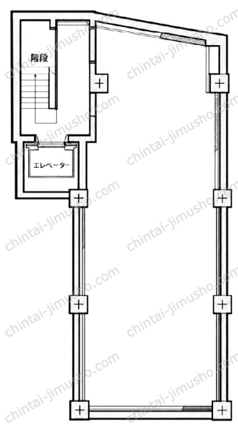 GYOTOC ONEビルの間取図
