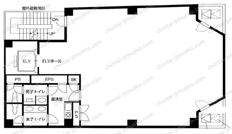 立花ビル台東根岸の間取図