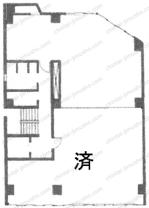 共栄ビルの間取図