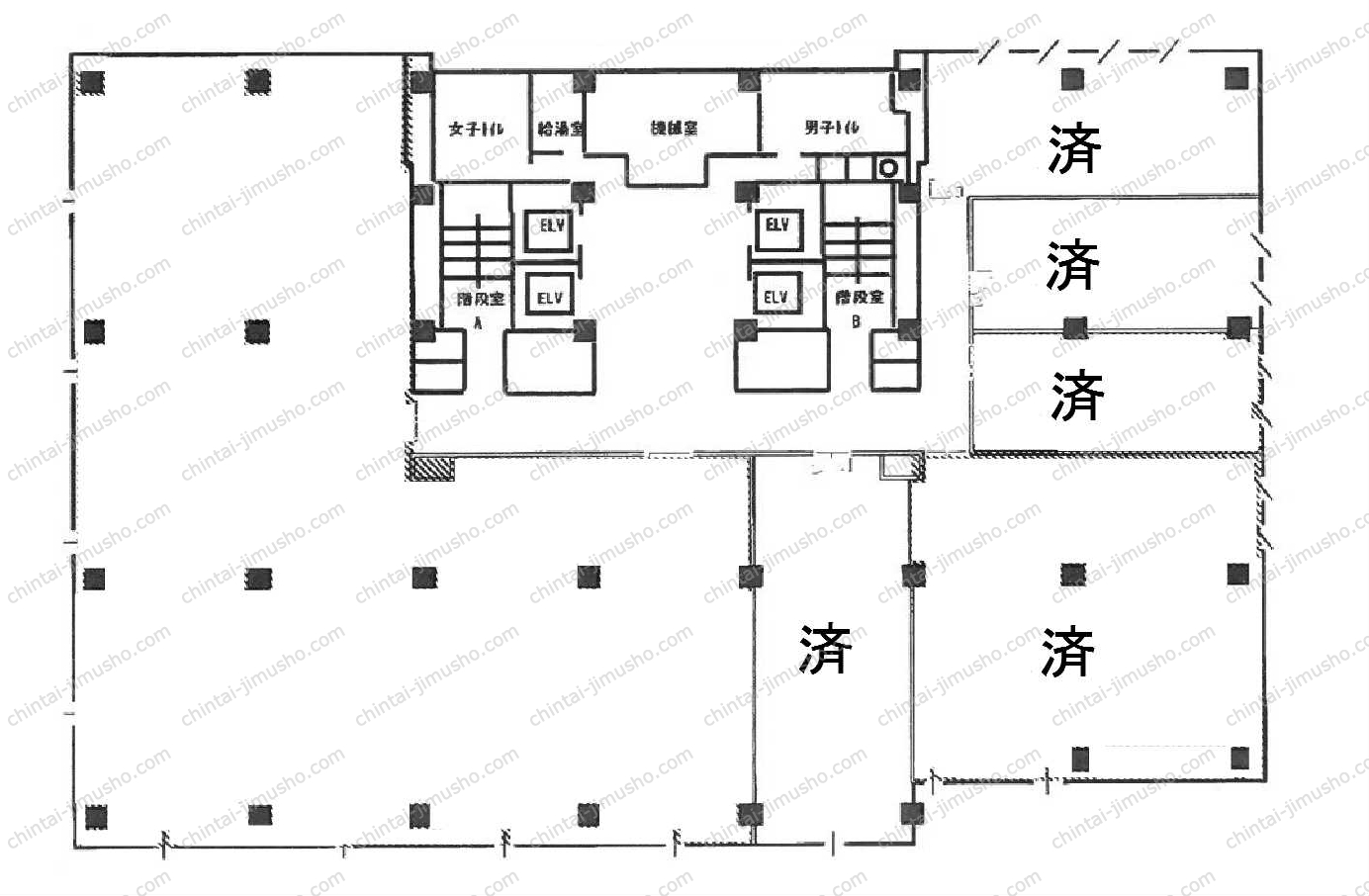 KRCビルディングの間取図