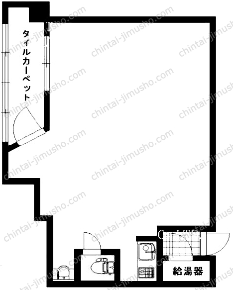 ユタカ産業ビルの間取図