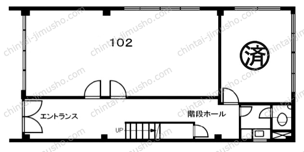 佐一ビルの間取図