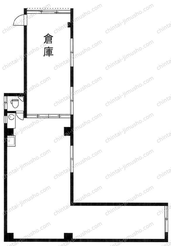 成和コーポの間取図