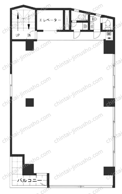 Glanffice茅場町の間取図