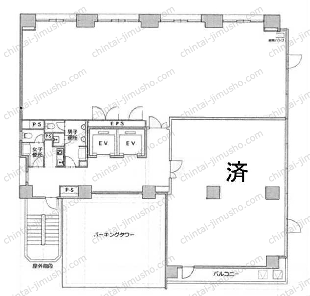 NEXGATE横浜桜木町の間取図