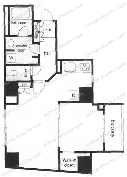 VORT渋谷松濤residenceの間取図