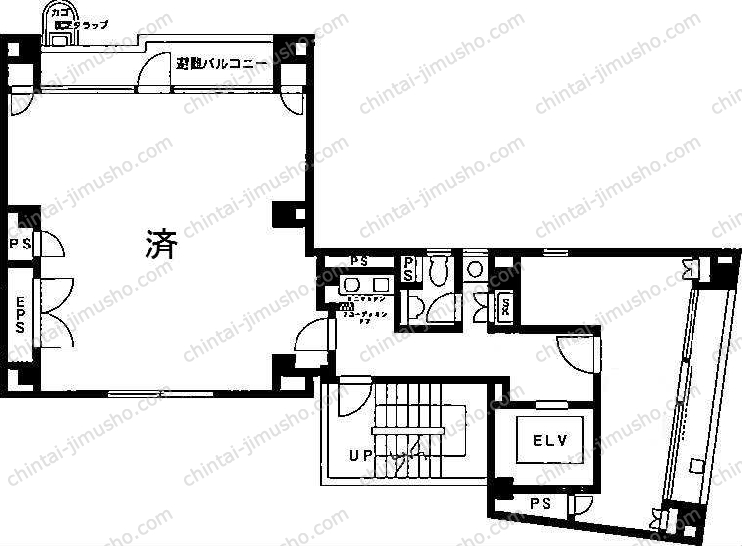 錦町スクウェアビルの間取図