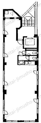 赤坂TSCビルの間取図