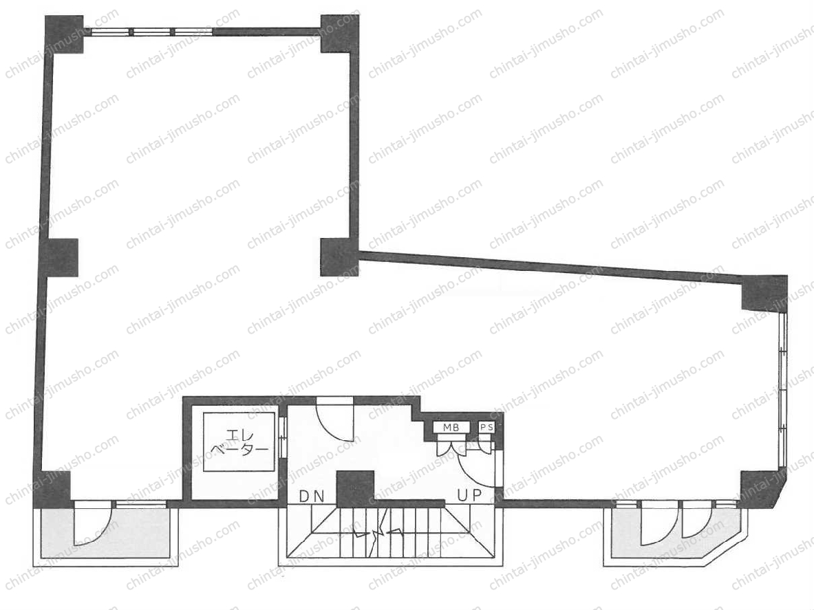 糀屋ビルの間取図