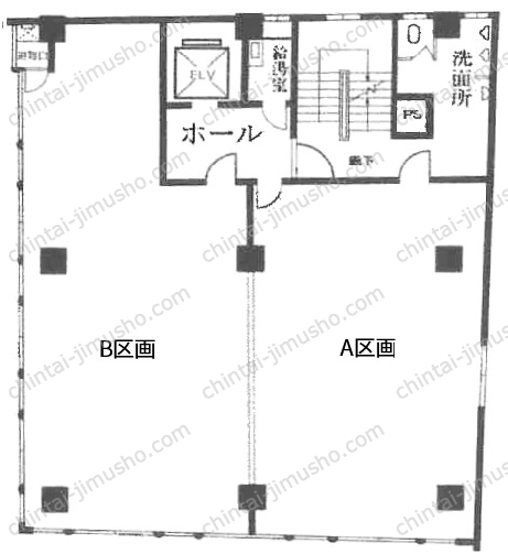 不老町守谷ビルの間取図