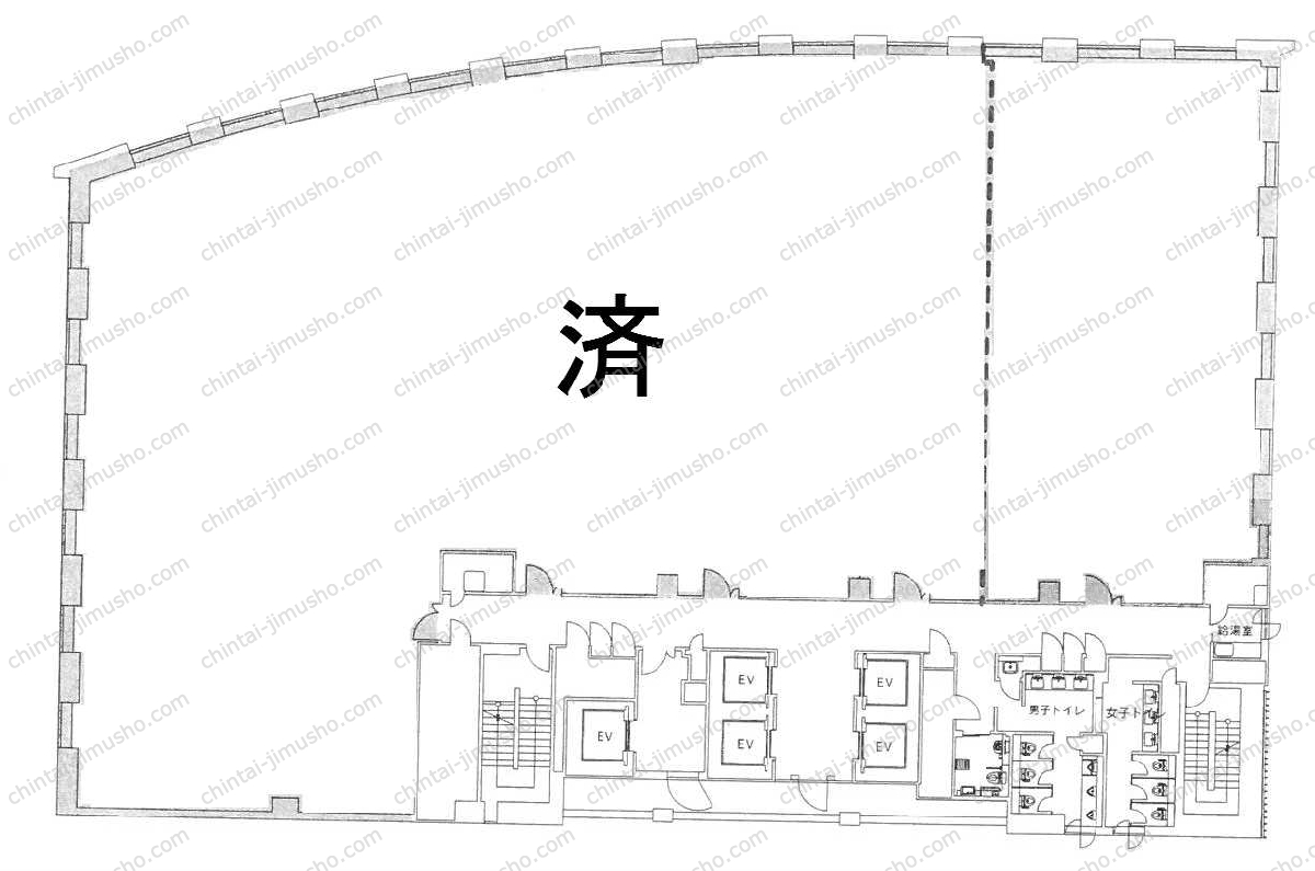 KDX浜松町プレイスの間取図