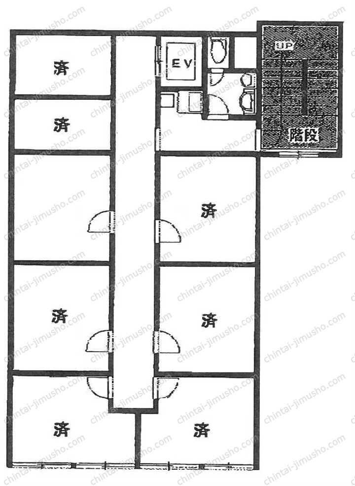 水道橋伊藤ビルの間取図