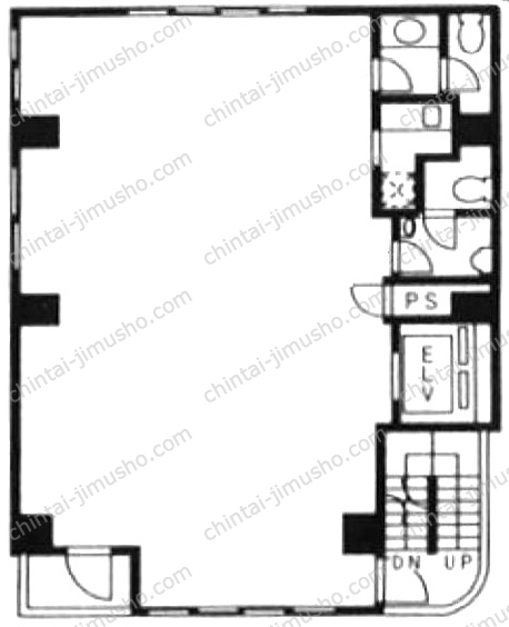 HAGIWARA BLDG.7／萩原ビル第7の間取図