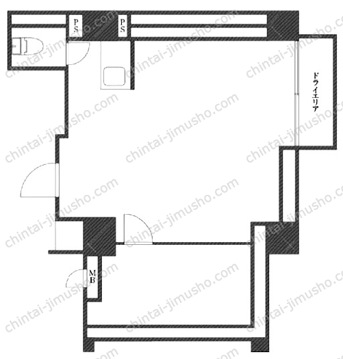 ダイヤハイツ千駄木の間取図