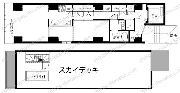 LILIO小石川の間取図