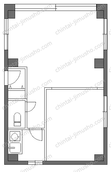 野尻マンションの間取図