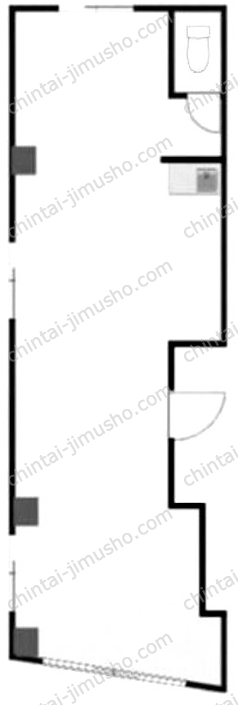 中央ビルの間取図