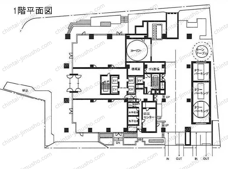 八王子ファーストスクエアの間取図