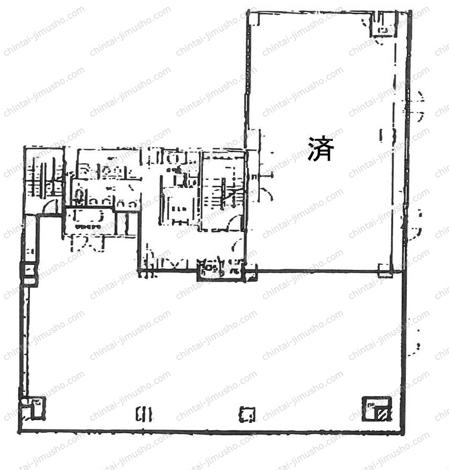 横浜DKビルの間取図