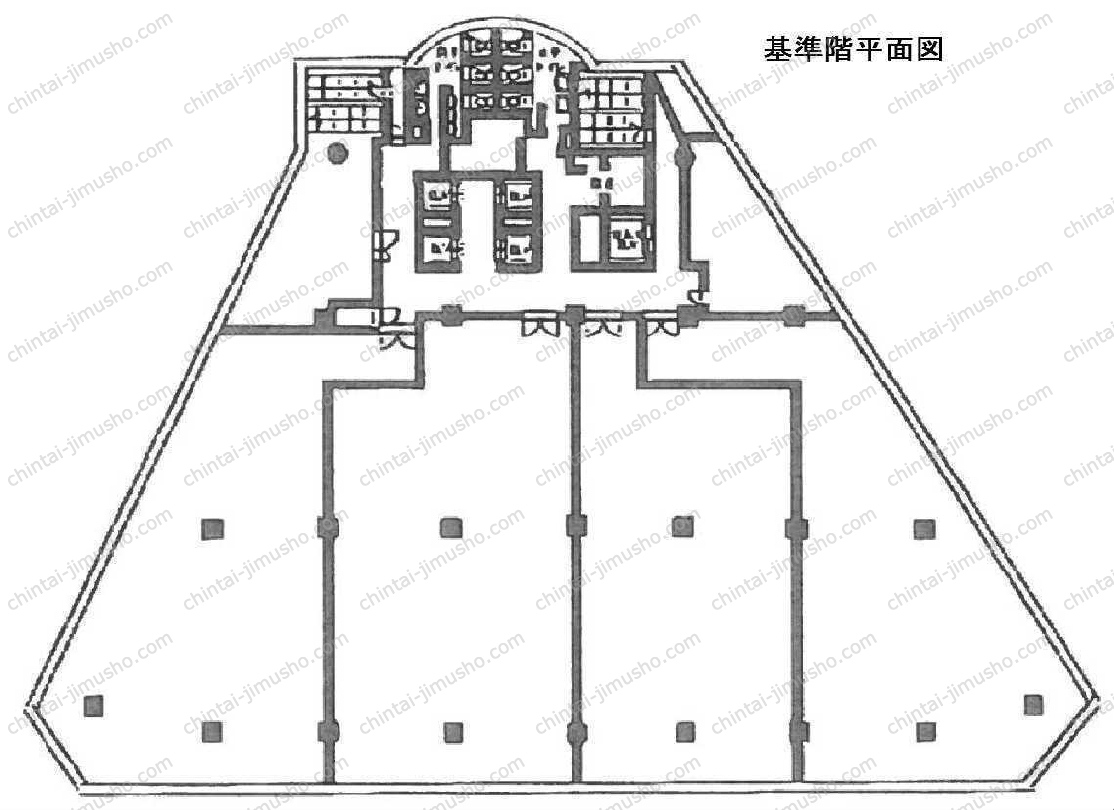 ファーレイーストビルの間取図