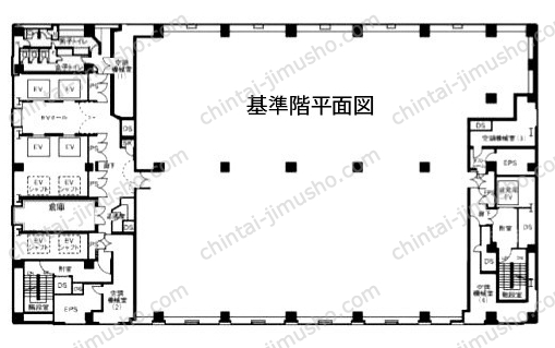シーフォートスクエア　Tennozu Bay Towerの間取図