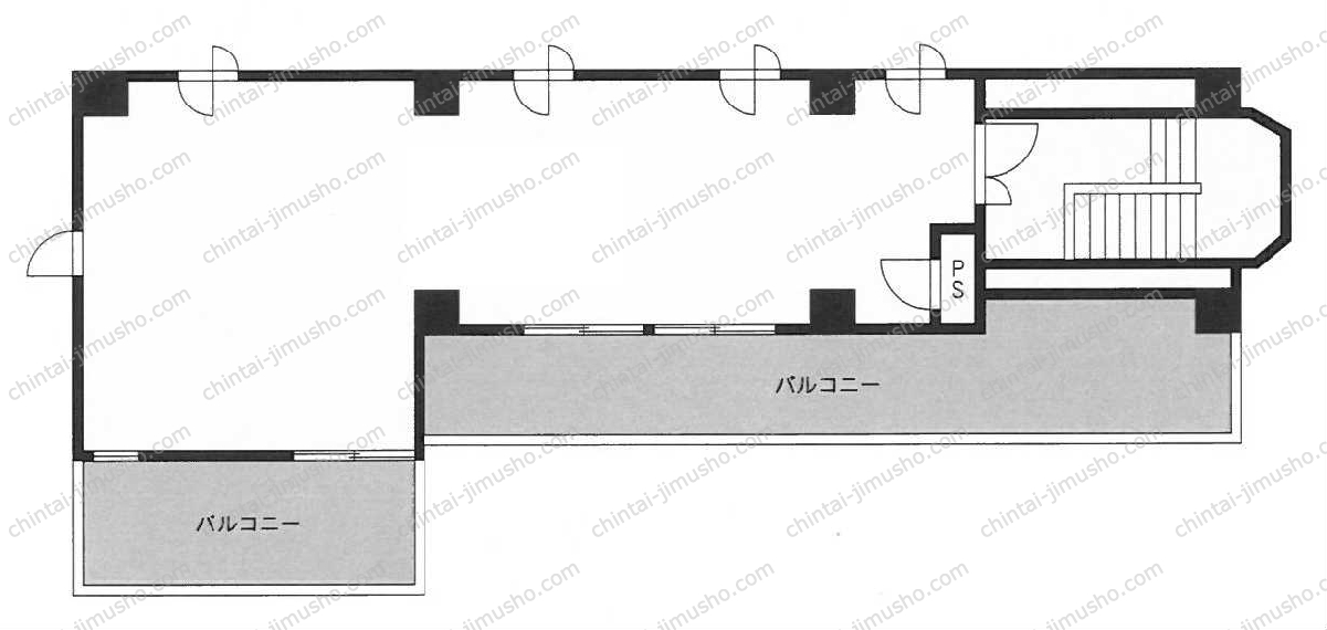 礒部ビル2の間取図