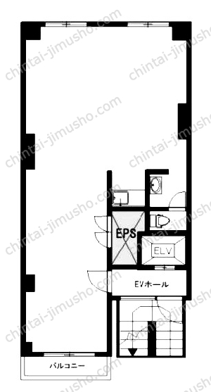 榎町ビルの間取図