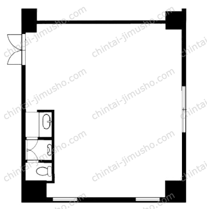 新宿エステートビルの間取図
