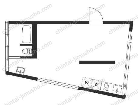 a place by Wine Apartmentの間取図