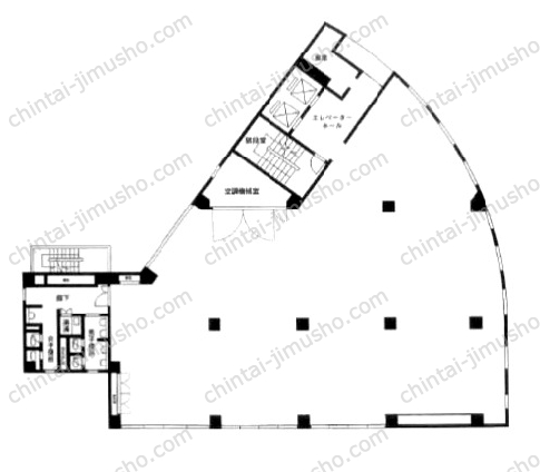 東熱新川ビルの間取図