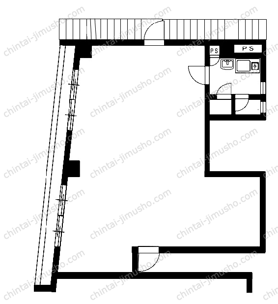 モリタサンパークビルの間取図