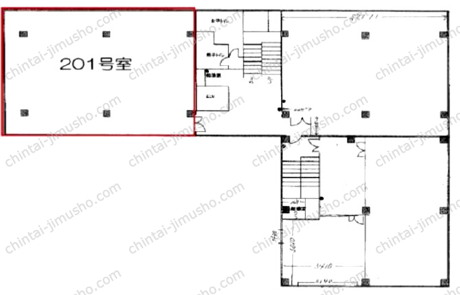 六本木福吉町ビルの間取図