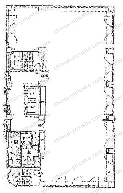 交通ビルの間取図