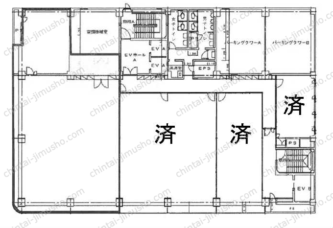 HF横浜山下ビルディングの間取図