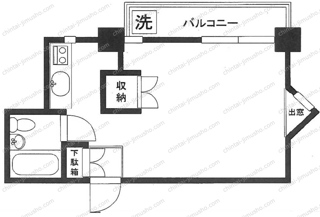 ヴィラデステ原宿の間取図