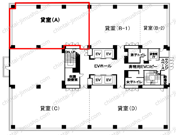 パシフィックマークス横浜イーストの間取図