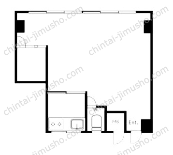 中銀八王子マンシオンの間取図
