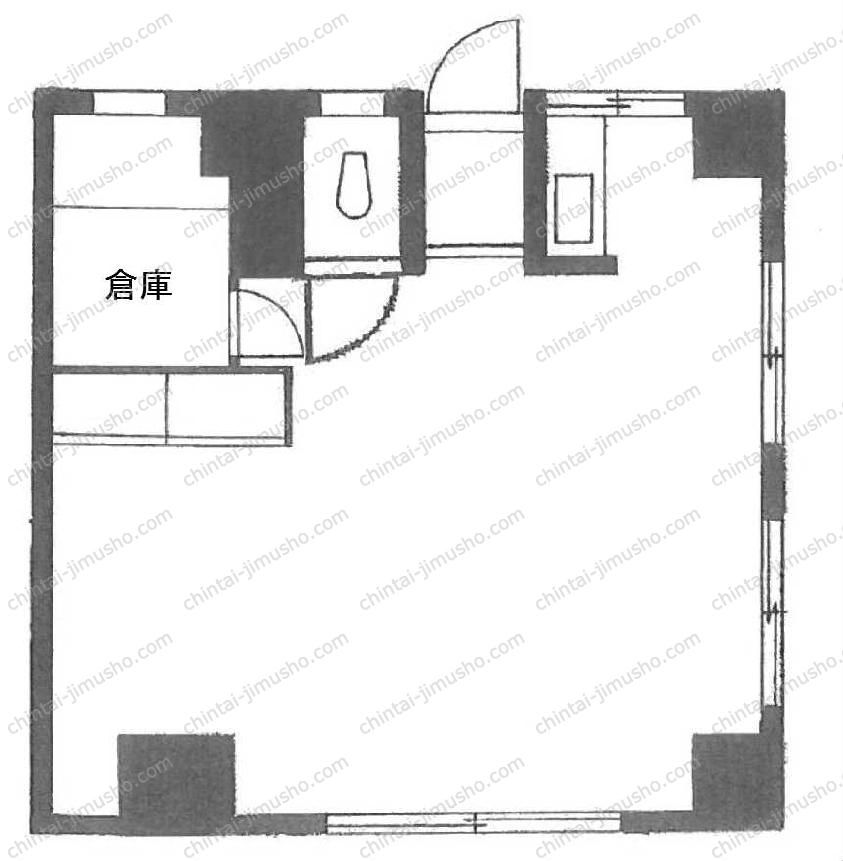 カーサ御苑の間取図
