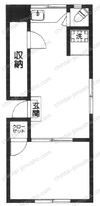 白石ビルの間取図