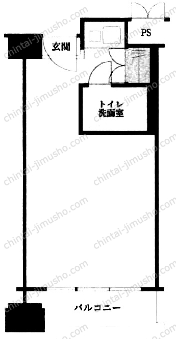 オリエント赤坂モートサイドビルの間取図