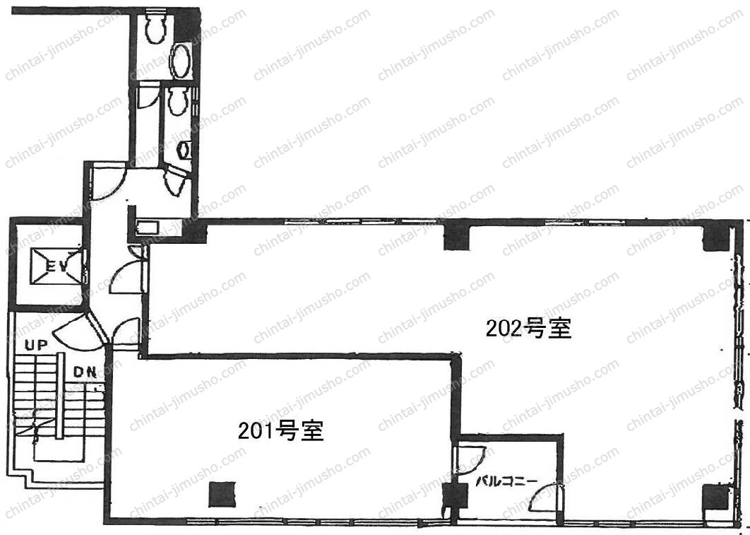 紅葉川ビルの間取図